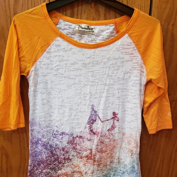 3/4 sleeve pull over top - Picture 1 of 3